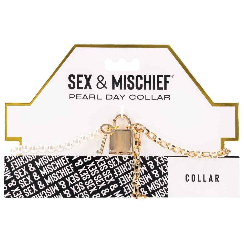 Sex and Mischief Pearl Day Collar