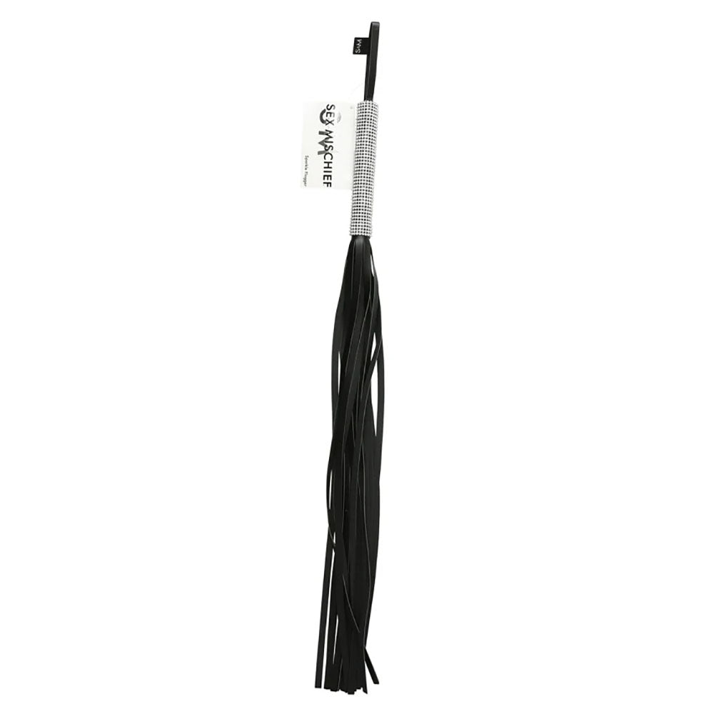 Sex & Mischief Sparkle Flogger 78 cm Vegan Leather