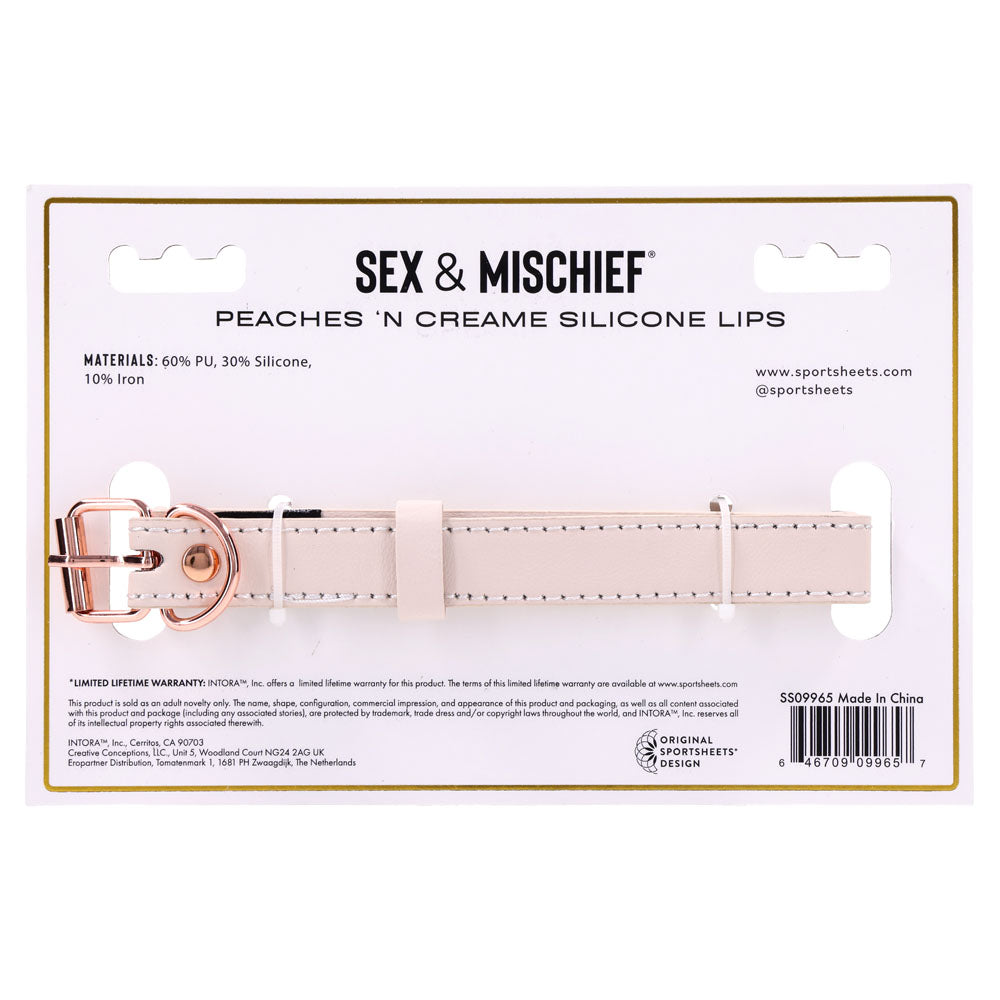 Sex and Mischief Peaches n CreaMe Silicone Lips