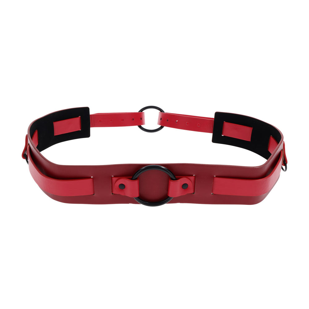 S&M Exs & Ohs Bound and Belted Adjustable Belt 31-42.5 Inches