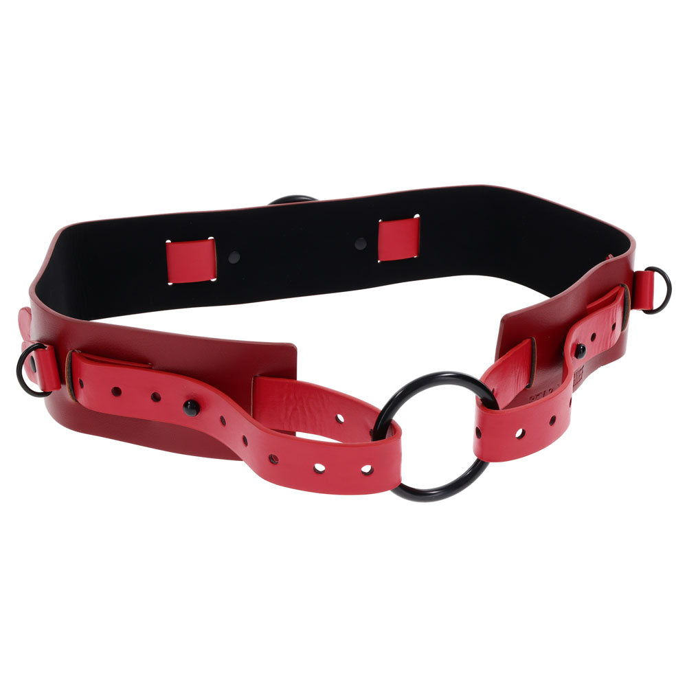 S&M Exs & Ohs Bound and Belted Adjustable Belt 31-42.5 Inches