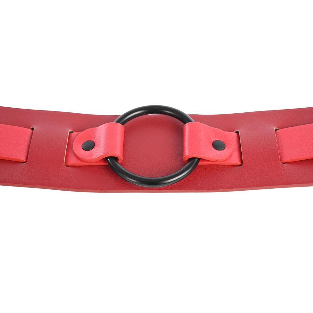 S&M Exs & Ohs Bound and Belted Adjustable Belt 31-42.5 Inches