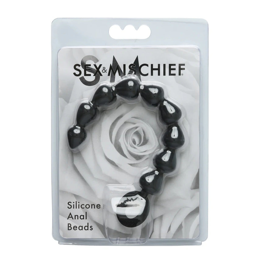 Sportsheets Sex and Mischief – Silicone 9.75 Inch Anal Beads