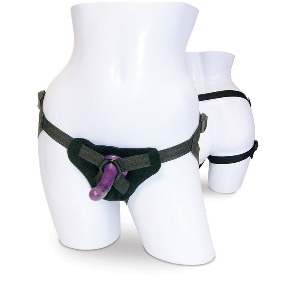 Sex and Mischief Strap-On Silicone Dildo Kit
