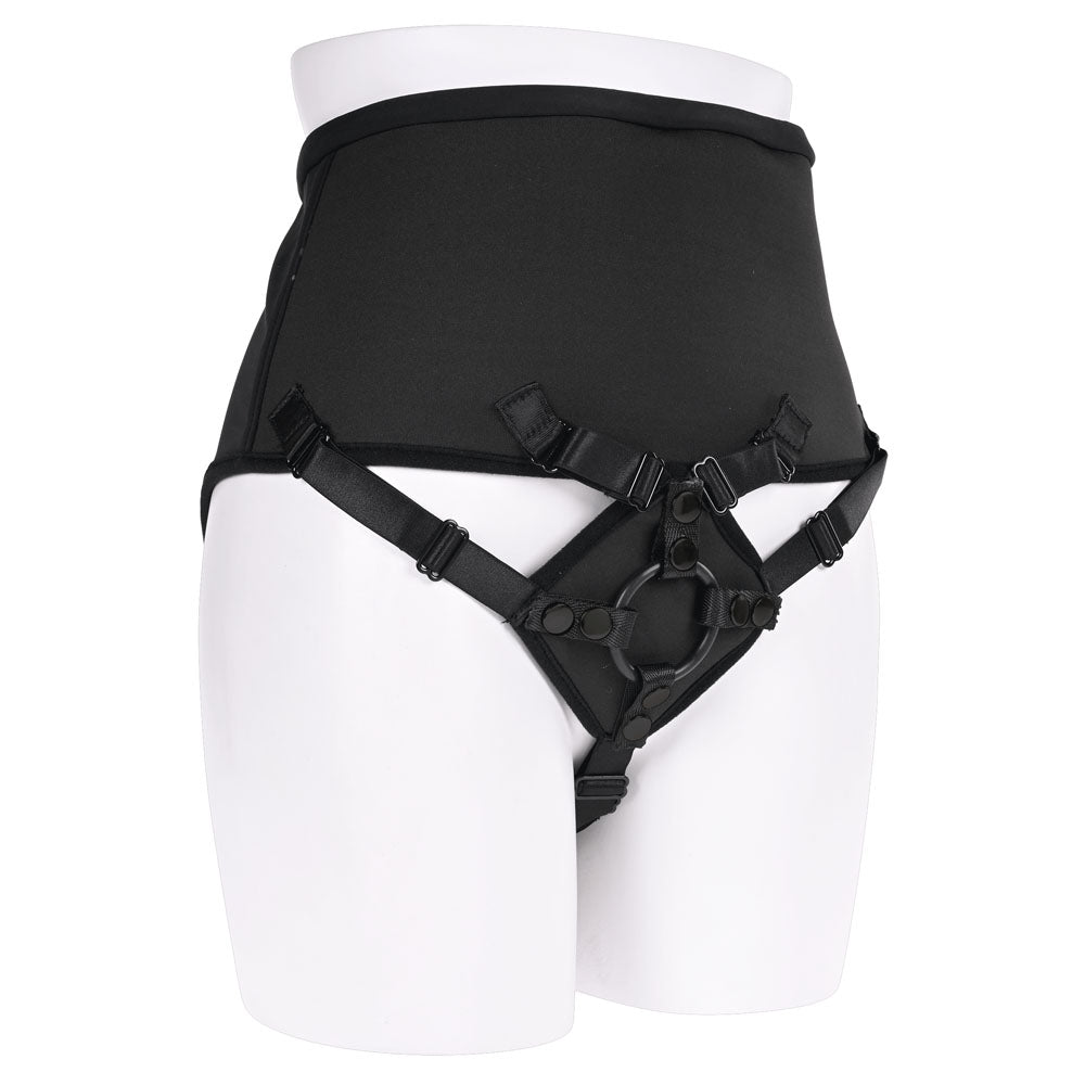 Sportsheets High Waisted Corset Strap-On – Supportive Comfortable Harness