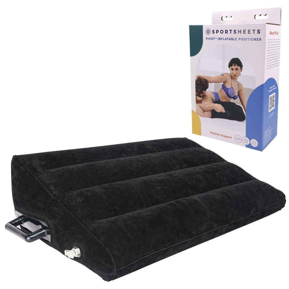 Pivot Inflatable Positioner – Inflatable Position Cushion with Sturdy Handles