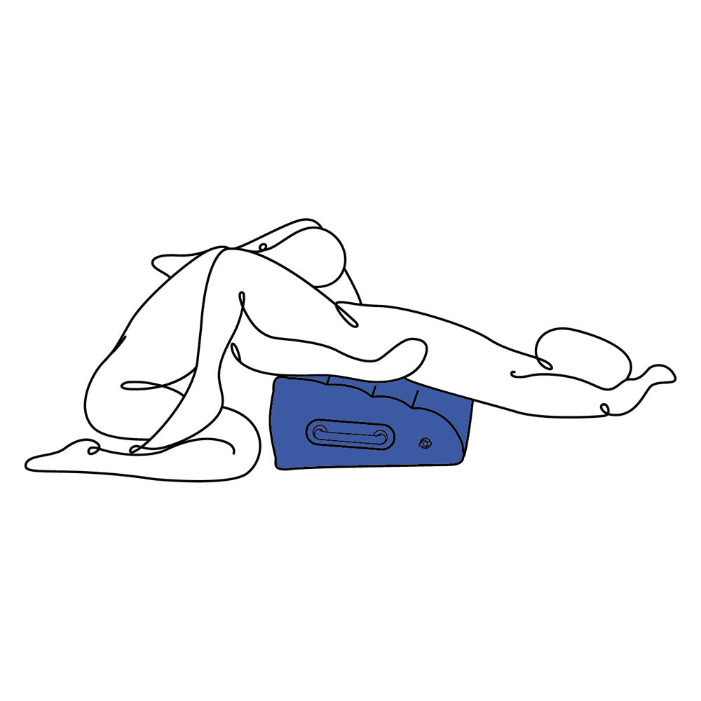 Pivot Inflatable Positioner – Inflatable Position Cushion with Sturdy Handles