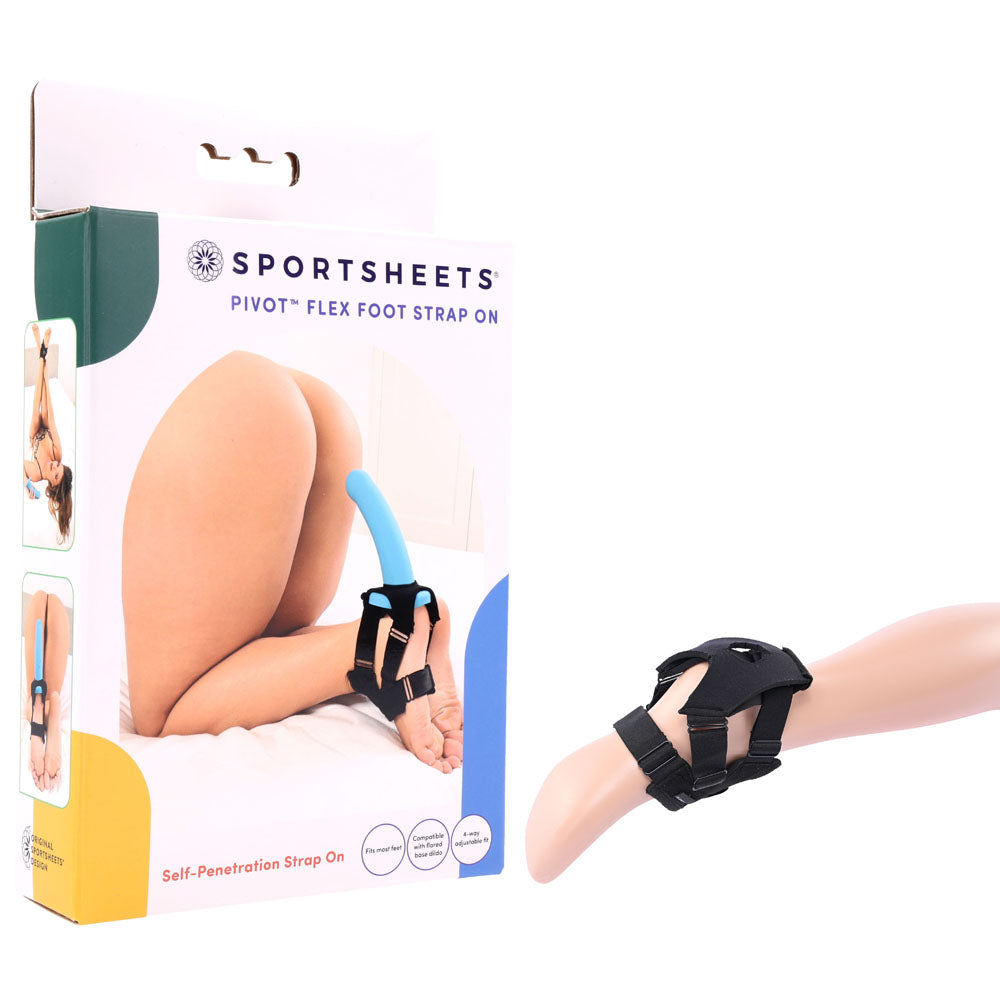 Pivot Flex Foot Strap On - Adjustable Harness for Hands-Free Pleasure