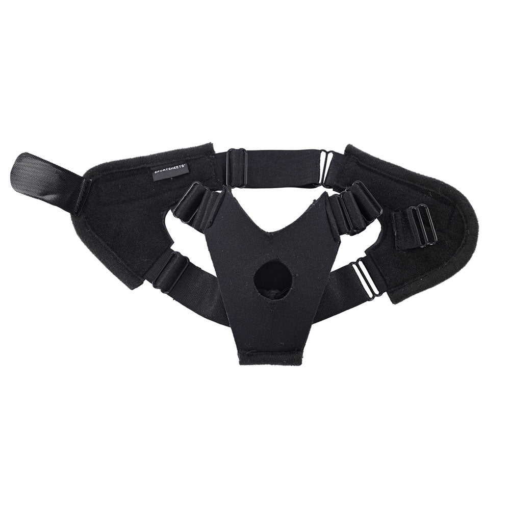 Pivot Flex Foot Strap On - Adjustable Harness for Hands-Free Pleasure