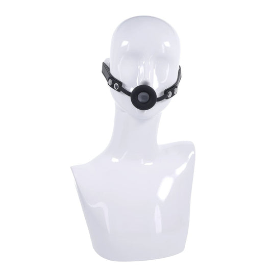 Edge Silicone Ring Gag – Mouth Restraint Bondage Accessory