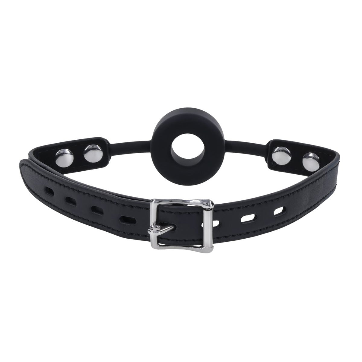 Edge Silicone Ring Gag – Mouth Restraint Bondage Accessory