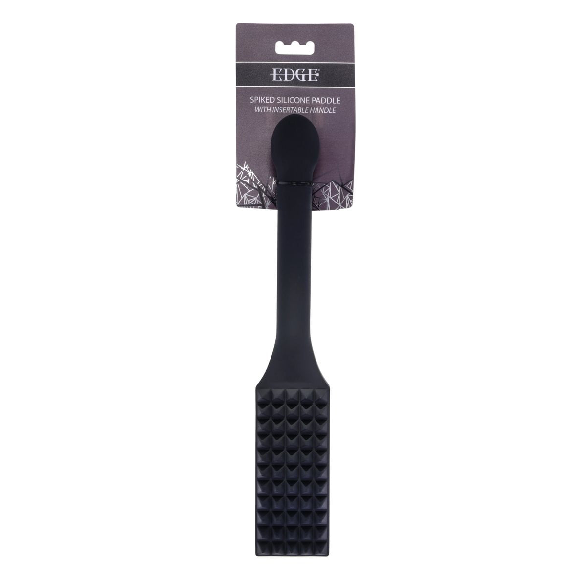 Edge Spiked Silicone Paddle – Spanking Paddle with Insertable Handle