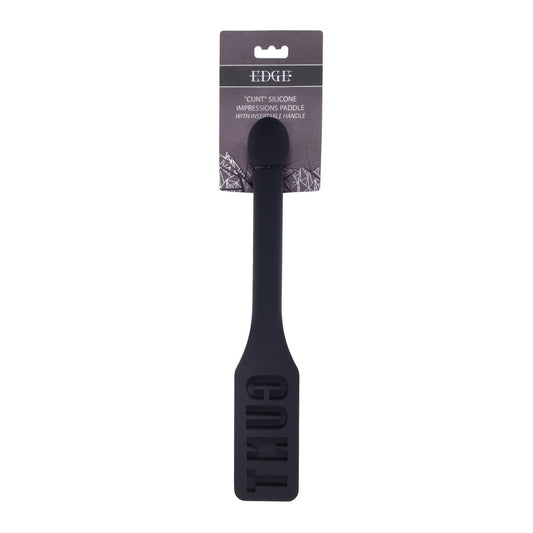 Edge Cunt Silicone Paddle – Flexible Silicone Paddle with Insertable Handle