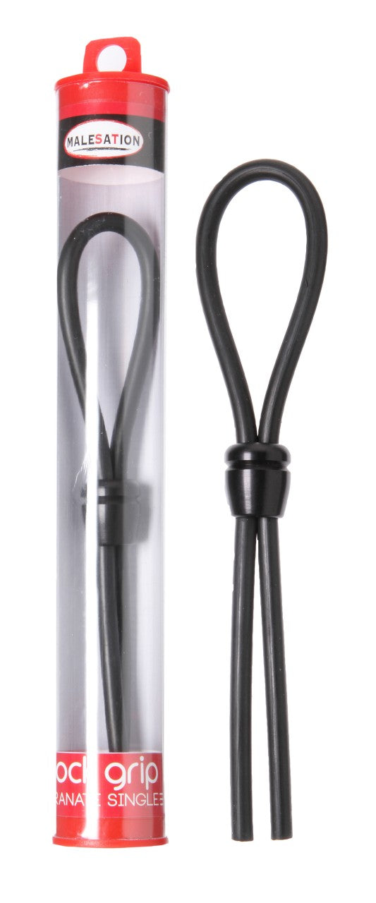 Malesation Cock-Grip Single Black – Adjustable Firmness and Durable Control