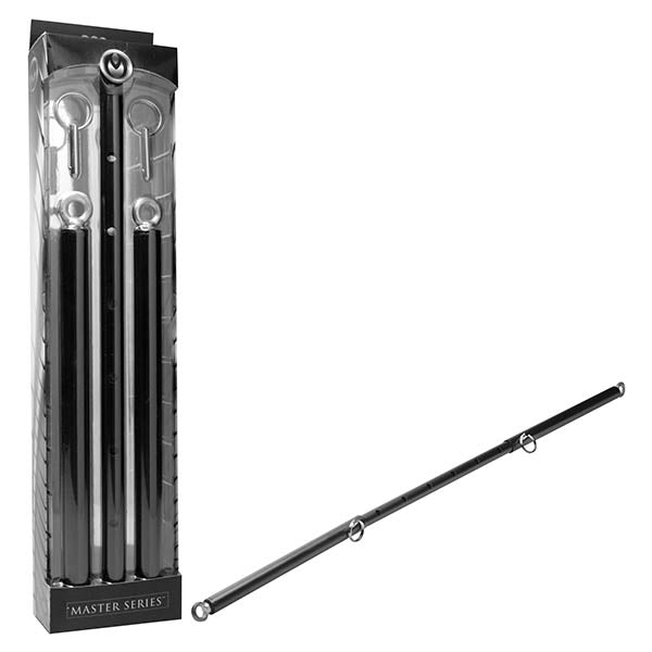 Adjustable Steel Spreader Bar – Durable Steel BDSM Accessory with Eyebolts