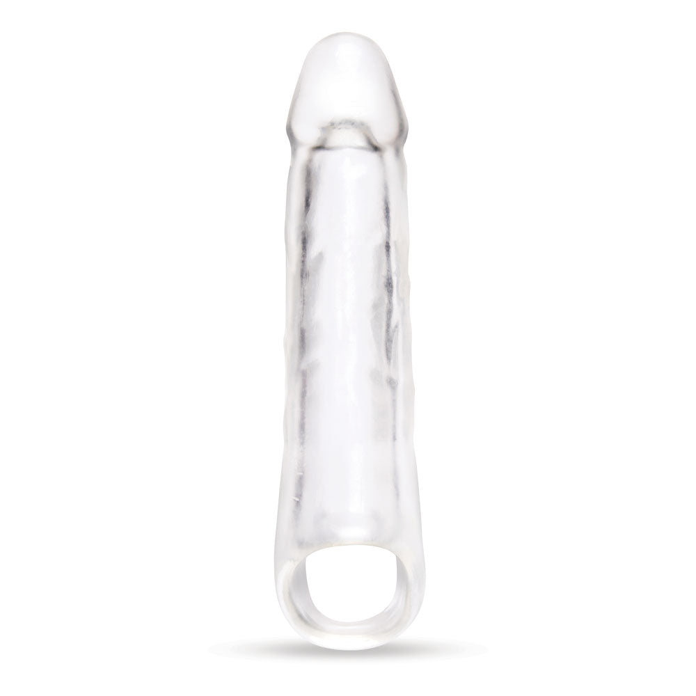Size Up 3 Inch See Thru Penis Extender with Ball Loop