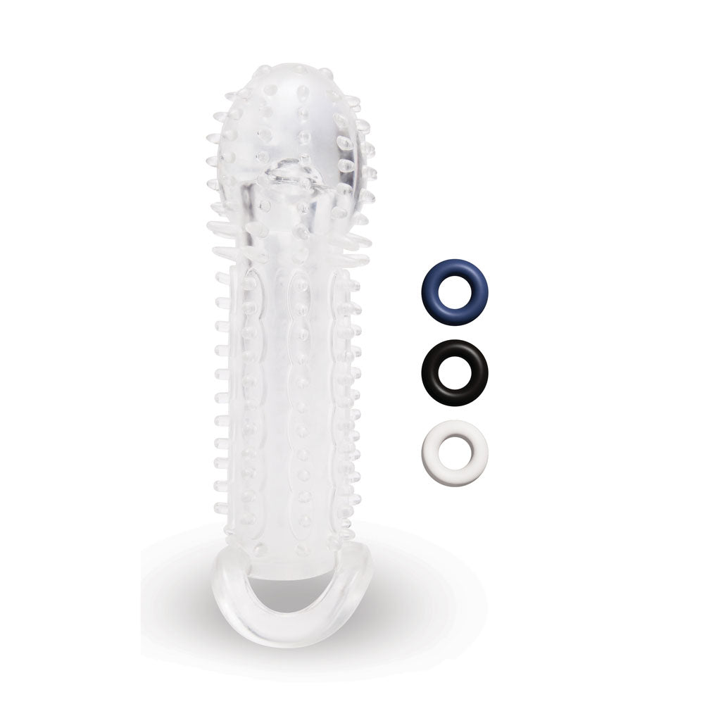 Size Up 1.5 Inch See Thru Stretch Penis Extender