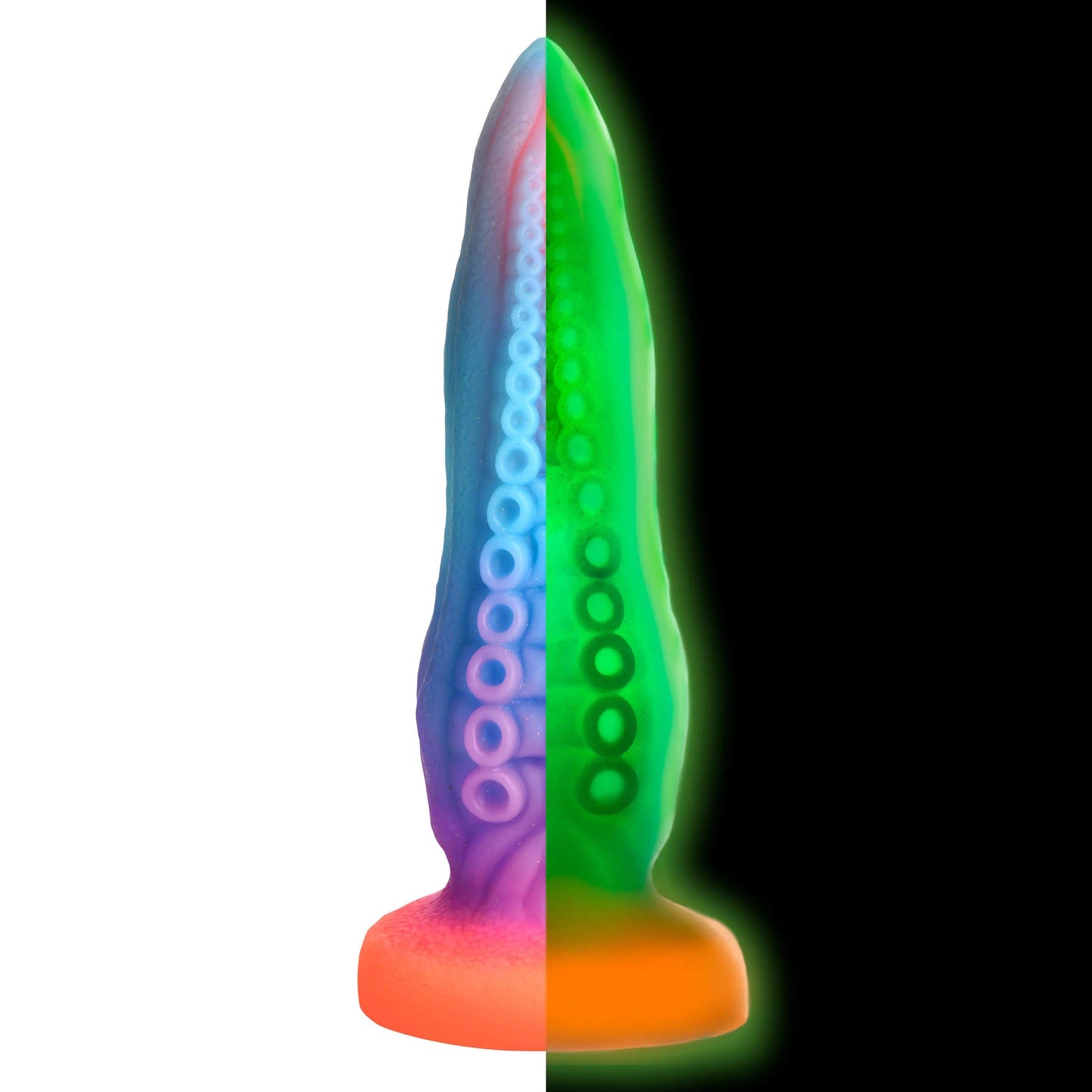 Creature Cocks Tenta Cock Glow In The Dark – Textured Dildo