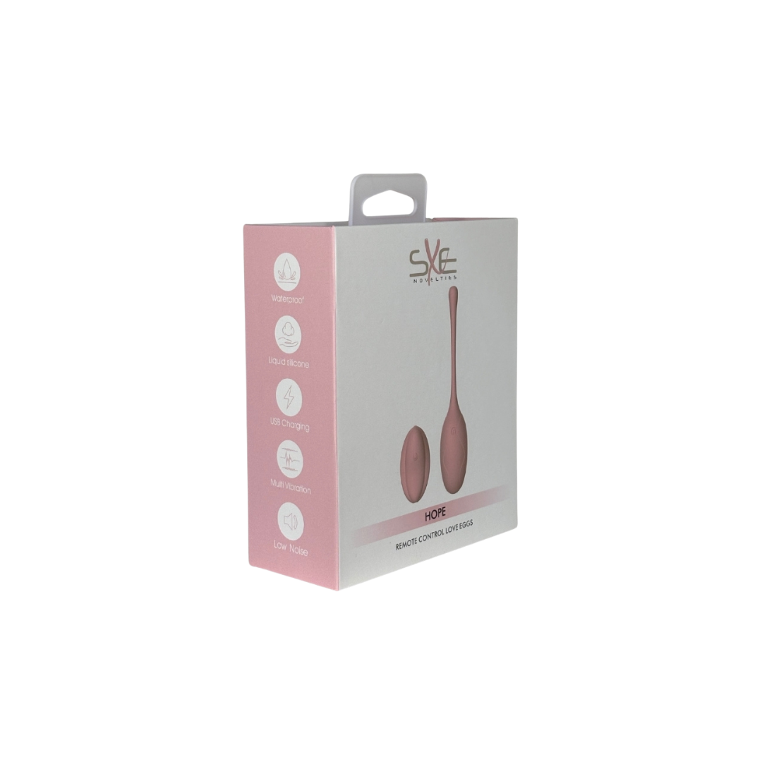 Sxe Hope Remote Control Silicone Love Egg Vibrator