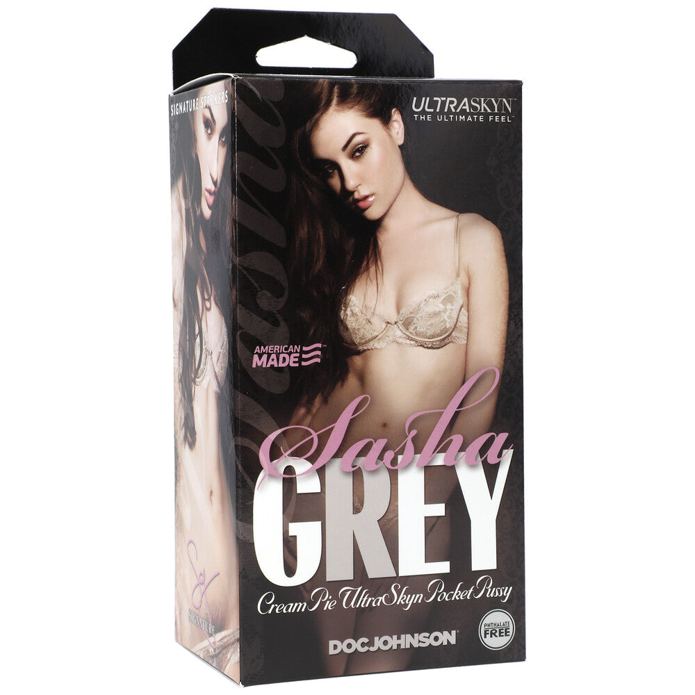 Sasha Grey Ultraskyn Cream Pie Pocket Pussy – Ultra-Realistic Pocket Pussy