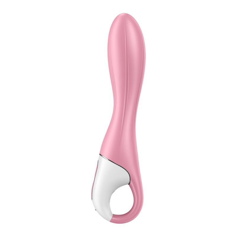 Satisfyer Air Pump Vibrator 2 (Light Red) – Inflatable Shaft Vibrator