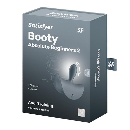 Satisfyer Booty Absolute Beginners 2 Vibrating Anal Plug For Beginners Silicone Unisex
