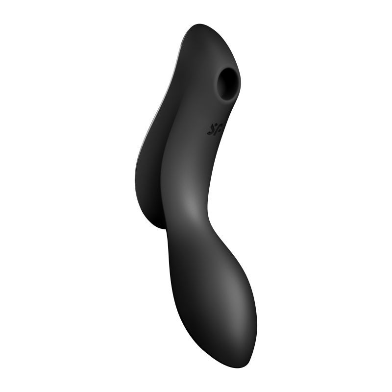 Satisfyer Curvy Trinity 2 Insertable Air Pulse Vibrator in Black
