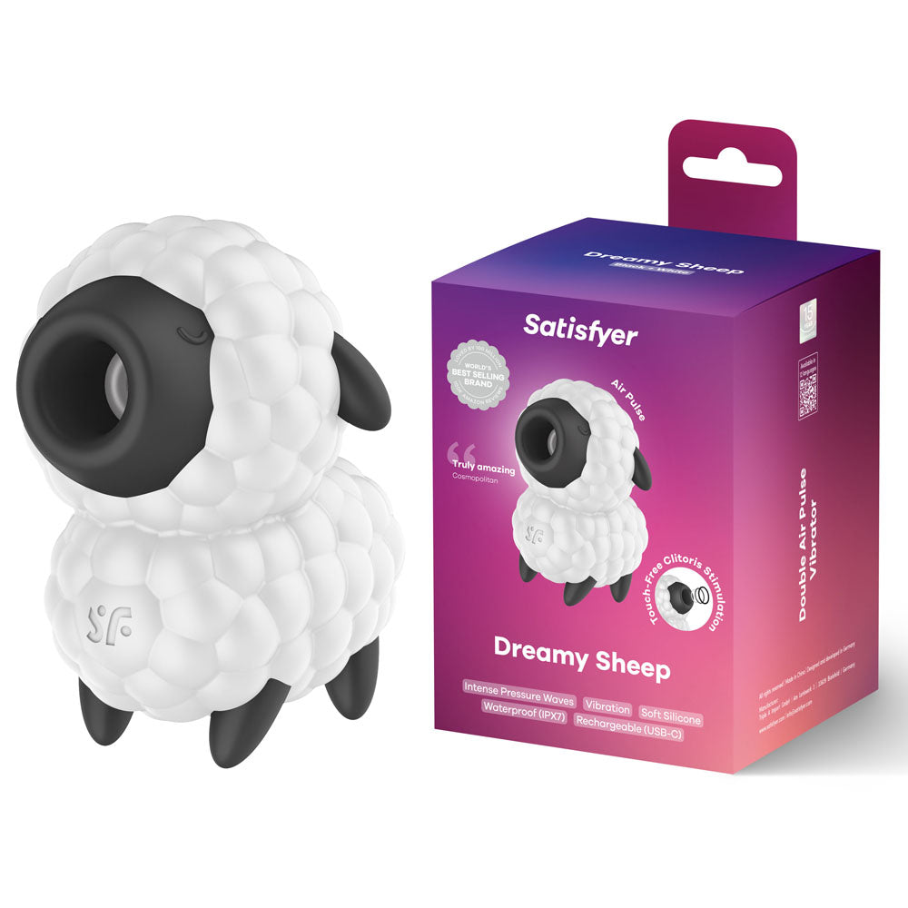 Satisfyer Dreamy Sheep Black Air Pulse Toy