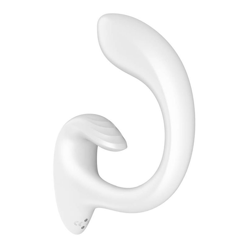 Satisfyer G for Goddess 1 Rabbit Vibrator White 185mm