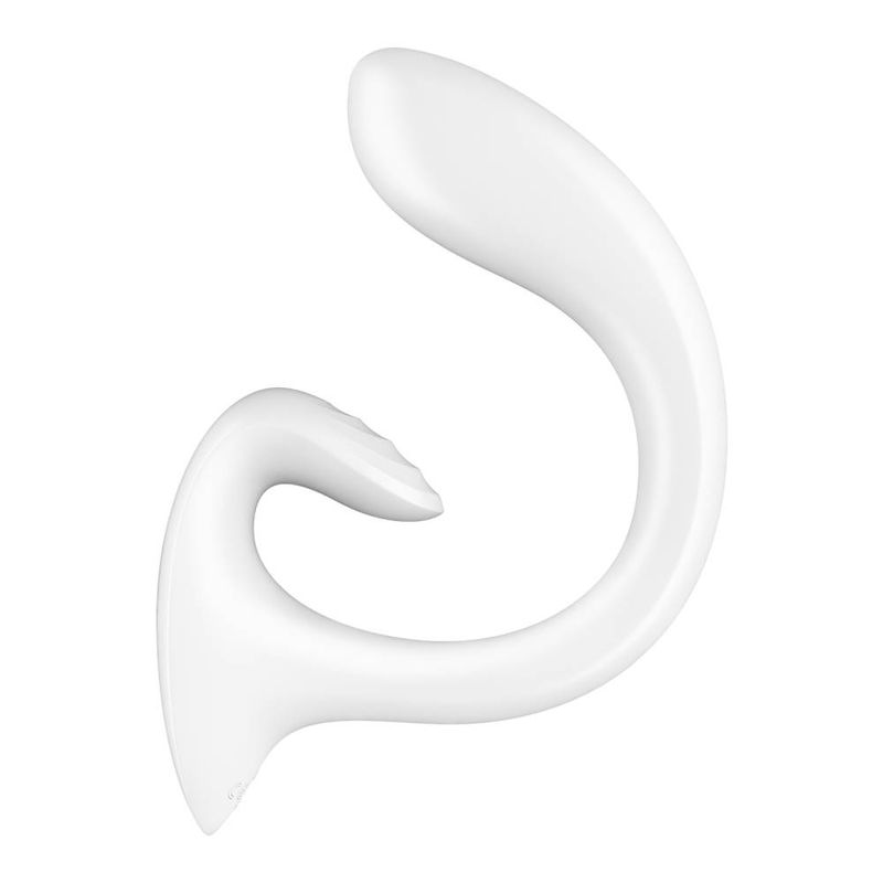 Satisfyer G for Goddess 1 Rabbit Vibrator White 185mm
