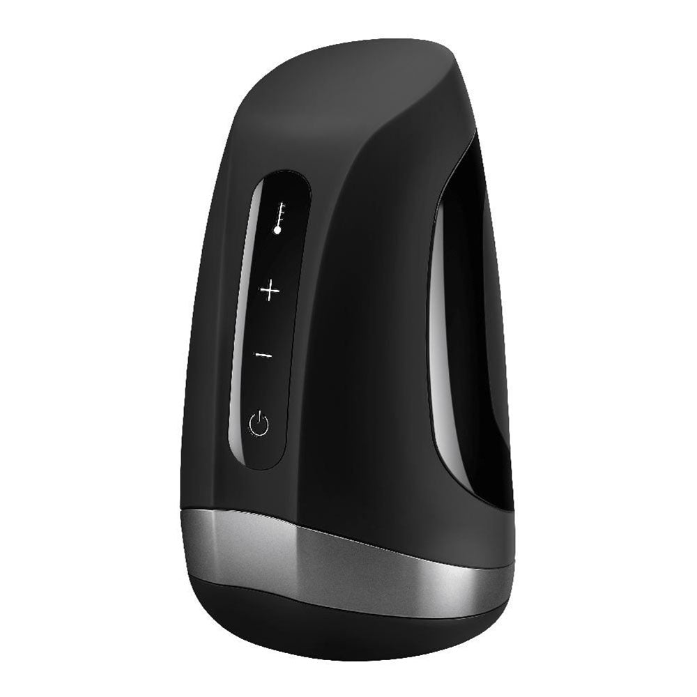 Satisfyer Men Heat And Vibration Masturbator Device Pro