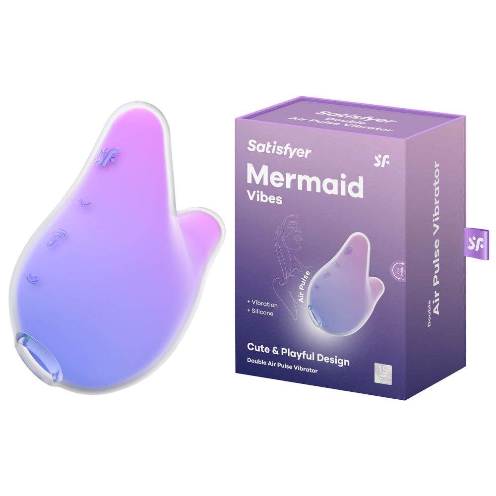 Satisfyer Mermaid Vibes Violet/Pink Stimulator