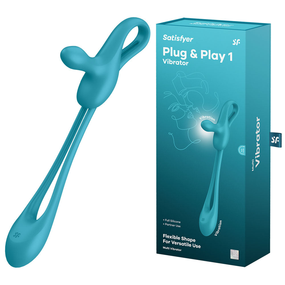 Satisfyer Plug & Play 1 – Multi-Use Vibrator Anal Plug and Cock Ring