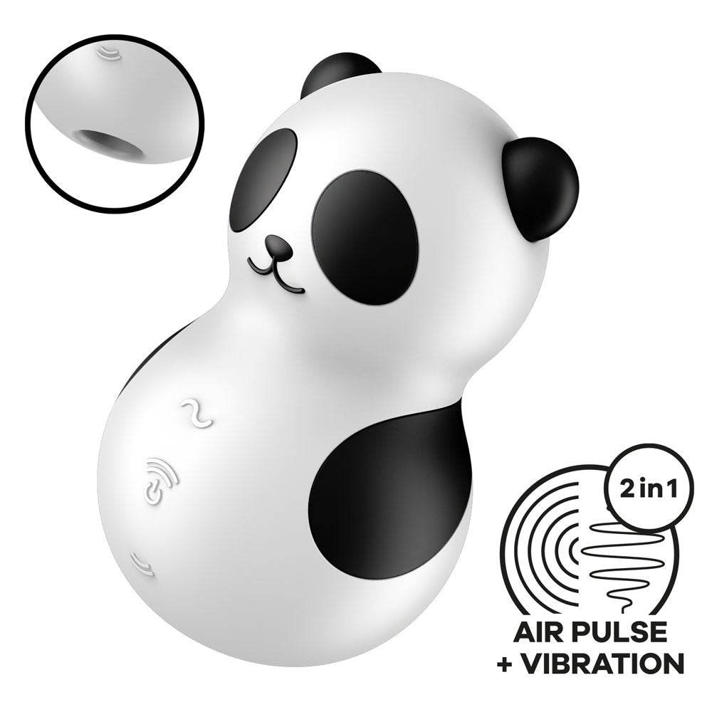 Satisfyer Pocket Panda Air Pulse Vibrator for Thrilling Pleasure