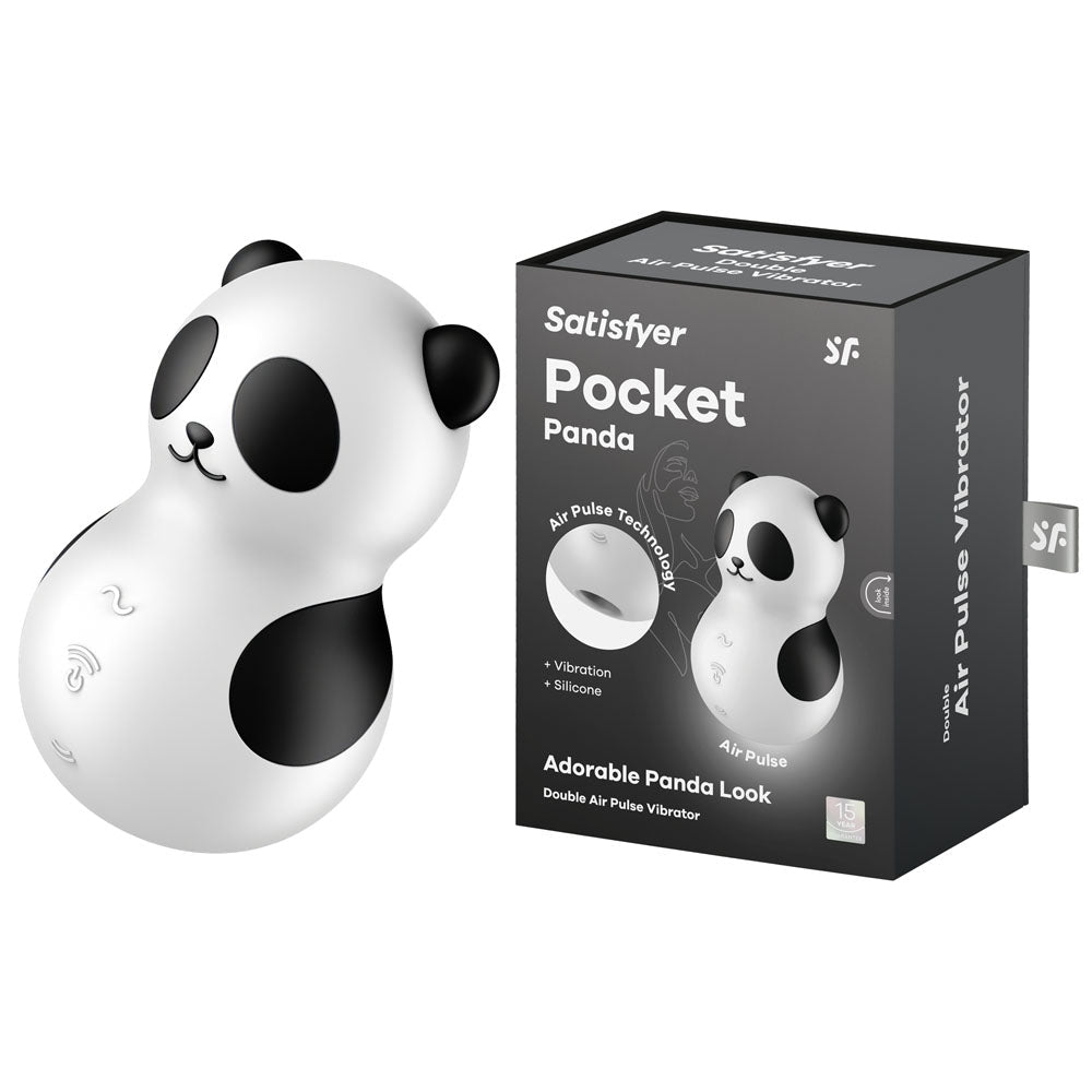 Satisfyer Pocket Panda Air Pulse Vibrator for Thrilling Pleasure