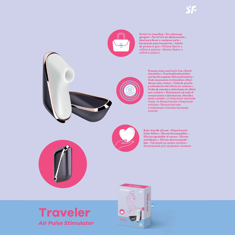 Satisfyer Pro Traveller 9cm Clitoral Stimulator