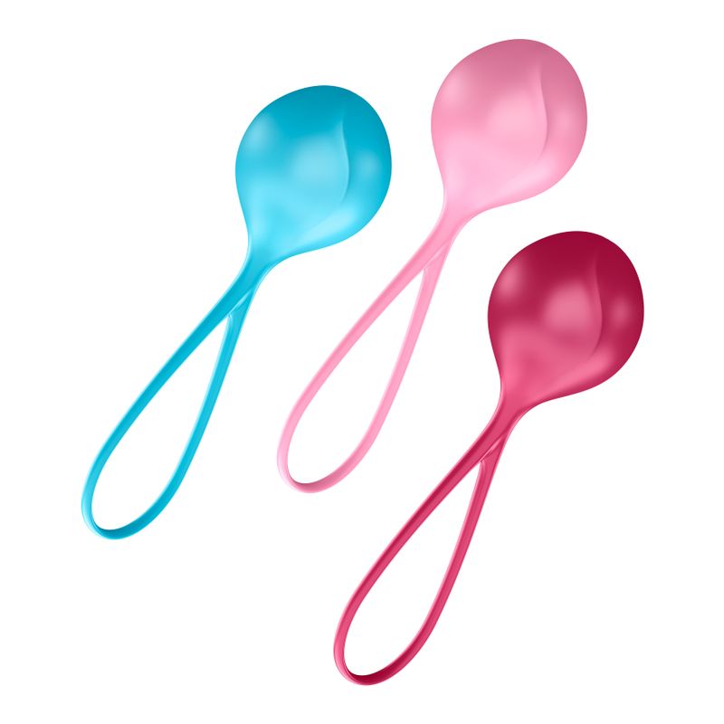 Satisfyer Strengthening Balls Weighted Kegel Balls Set of 3