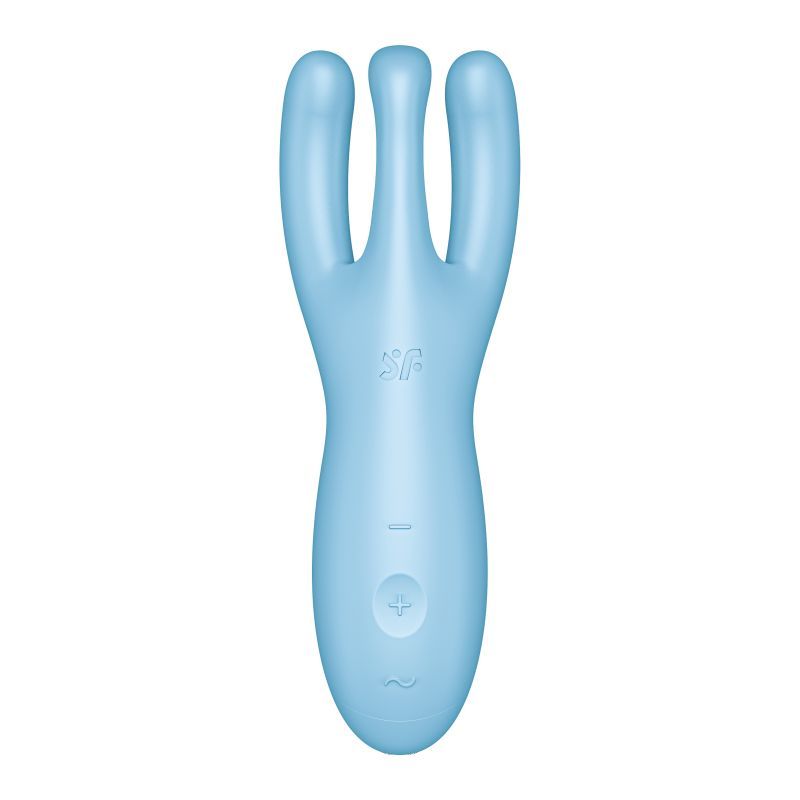 Satisfyer Threesome 4 Connect (Blue) – App-Controlled Layon Vibrator