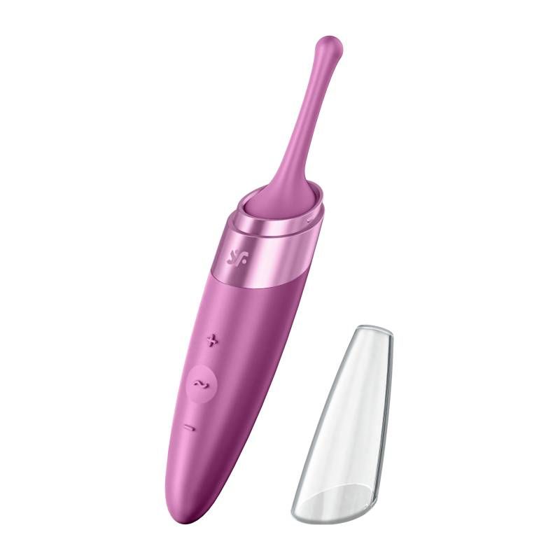 Satisfyer Twirling Delight Tip Stimulator in Berry