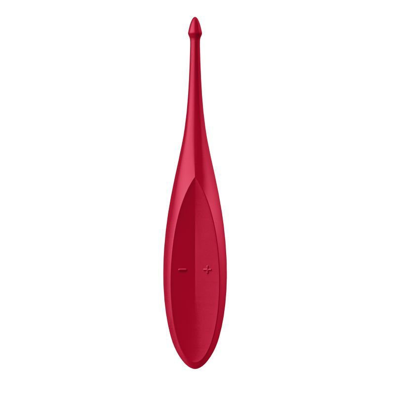 Satisfyer Twirling Fun Tip Stimulator in Poppy Red