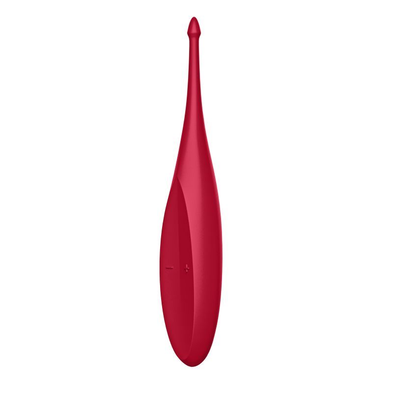 Satisfyer Twirling Fun Tip Stimulator in Poppy Red