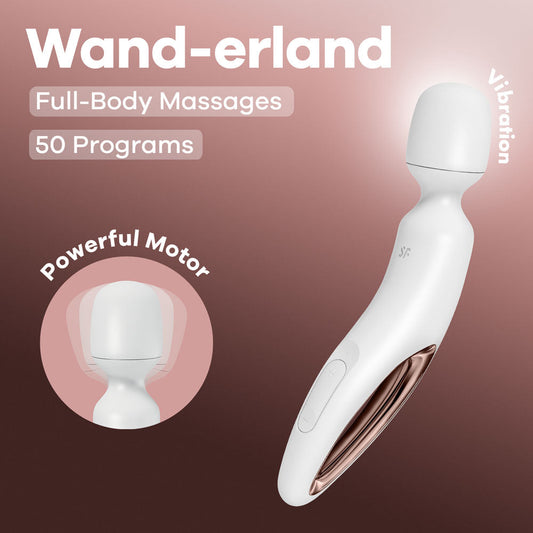 Satisfyer Wand-erland Rose Gold Massage Wand