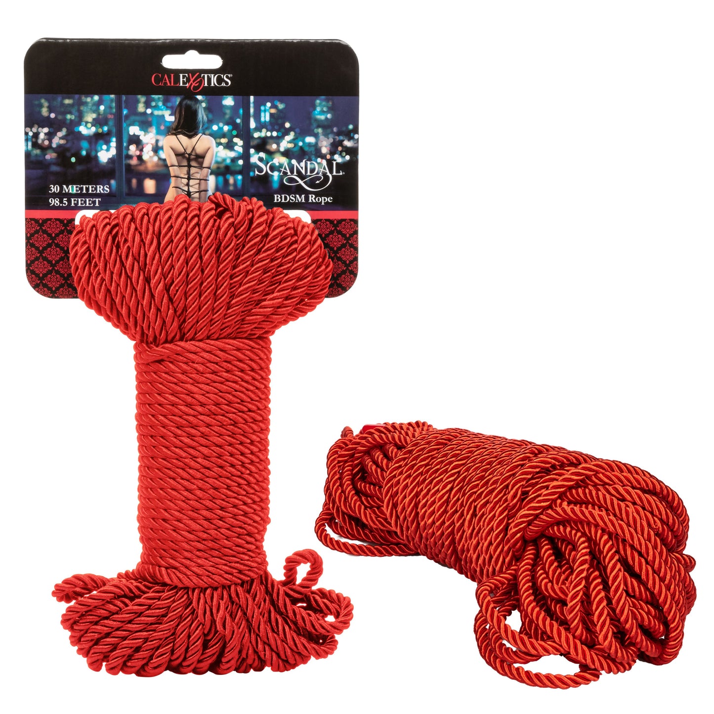 Scandal Red Rope (30 Meters) – Shibari Bondage Rope
