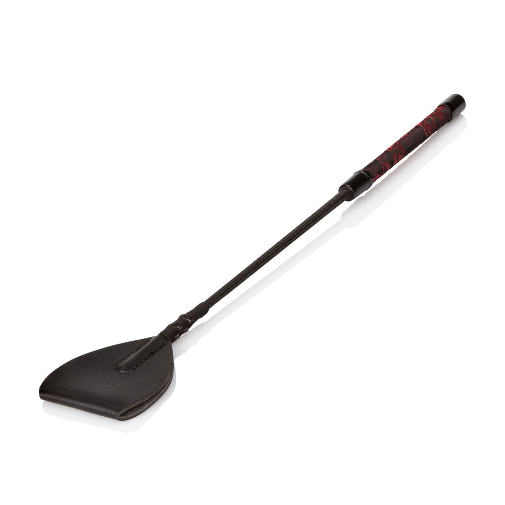 Scandal Wide Tip Crop with Hand-Stitched Tip and Designer Handle Bondage Riding Crop