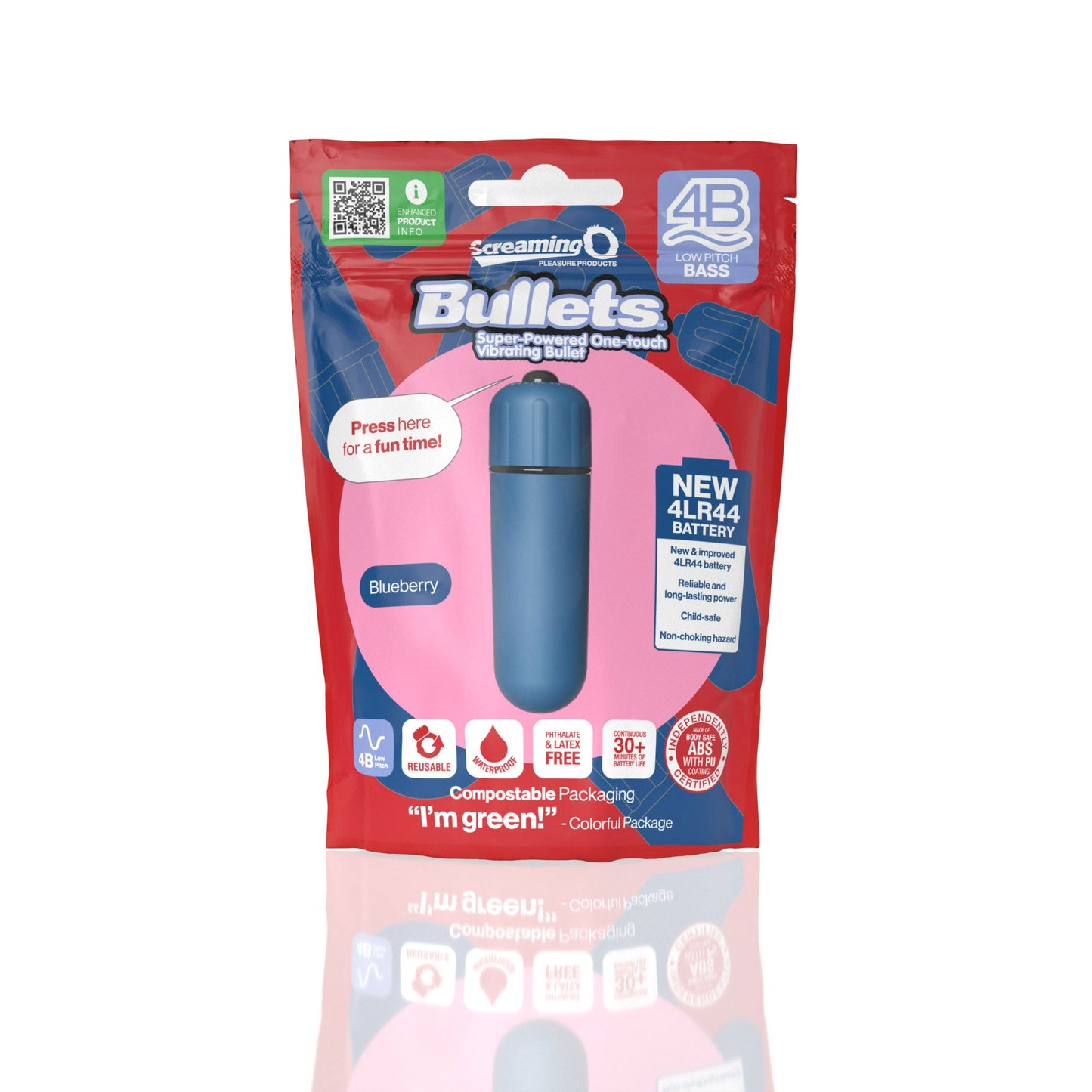 Bullets 4B Low Pitch Bass (Blueberry)