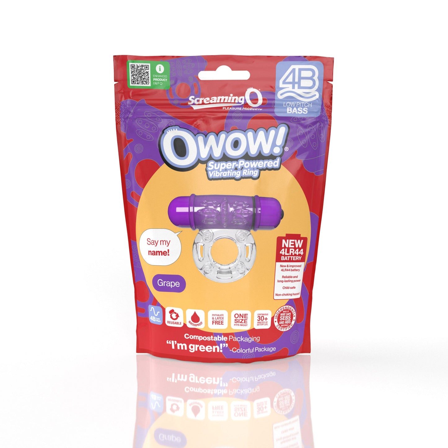 Owow 4B Low Pitch Bass (Grape)