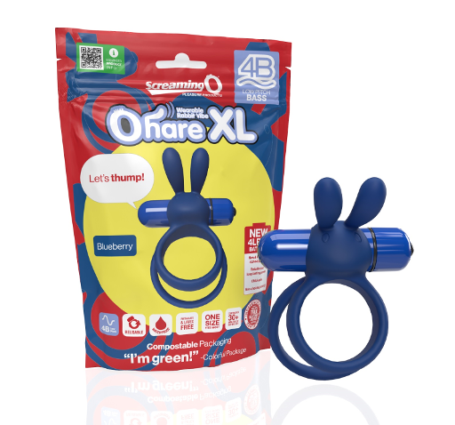 Screaming O 4B Ohare XL Blueberry – Powerful Deep Bass Vibrations