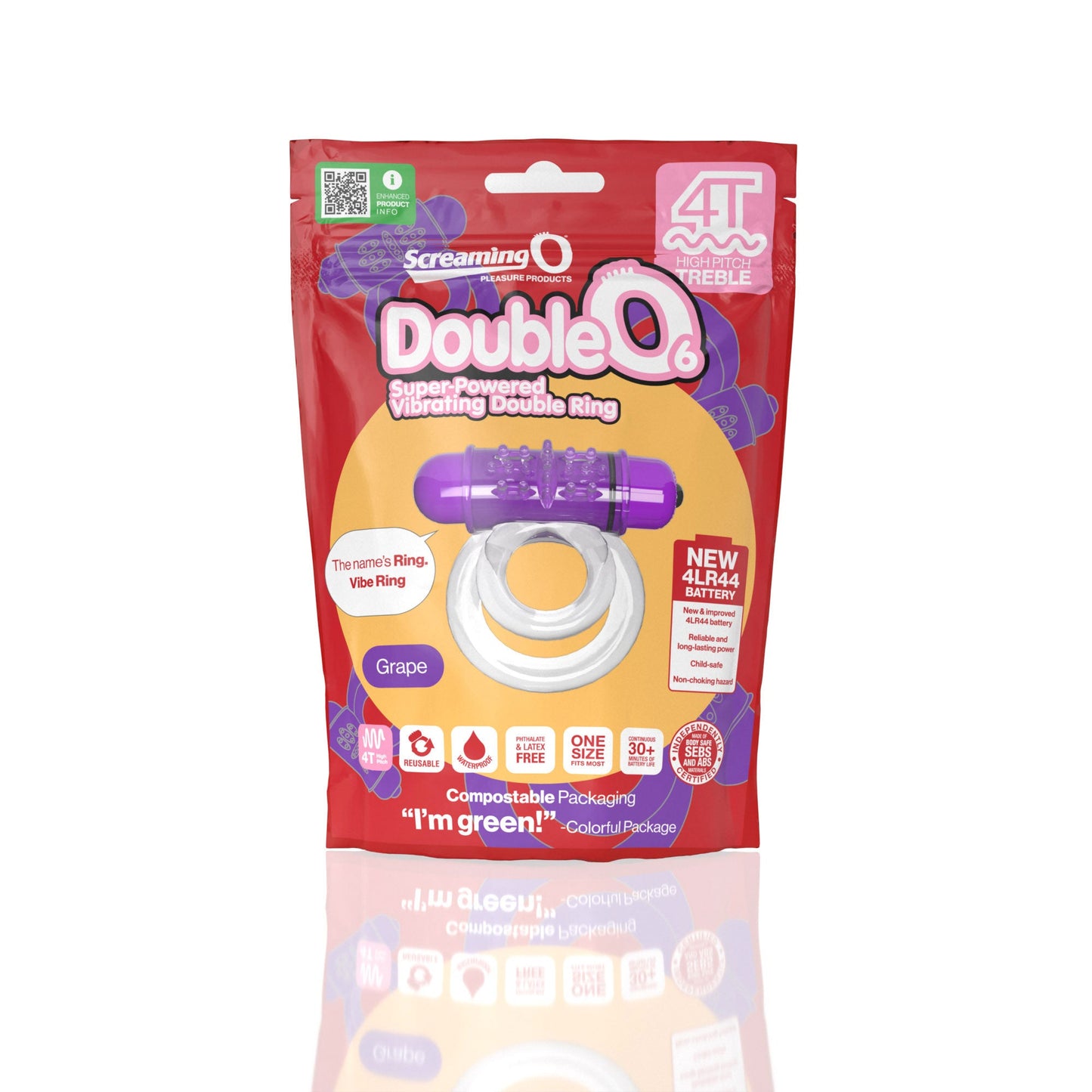 Double O 6 4T High Pitch Treble (Grape)