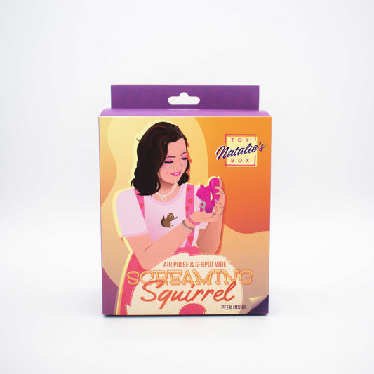 Screaming Squirrel Air Pulse G-Spot Vibrator
