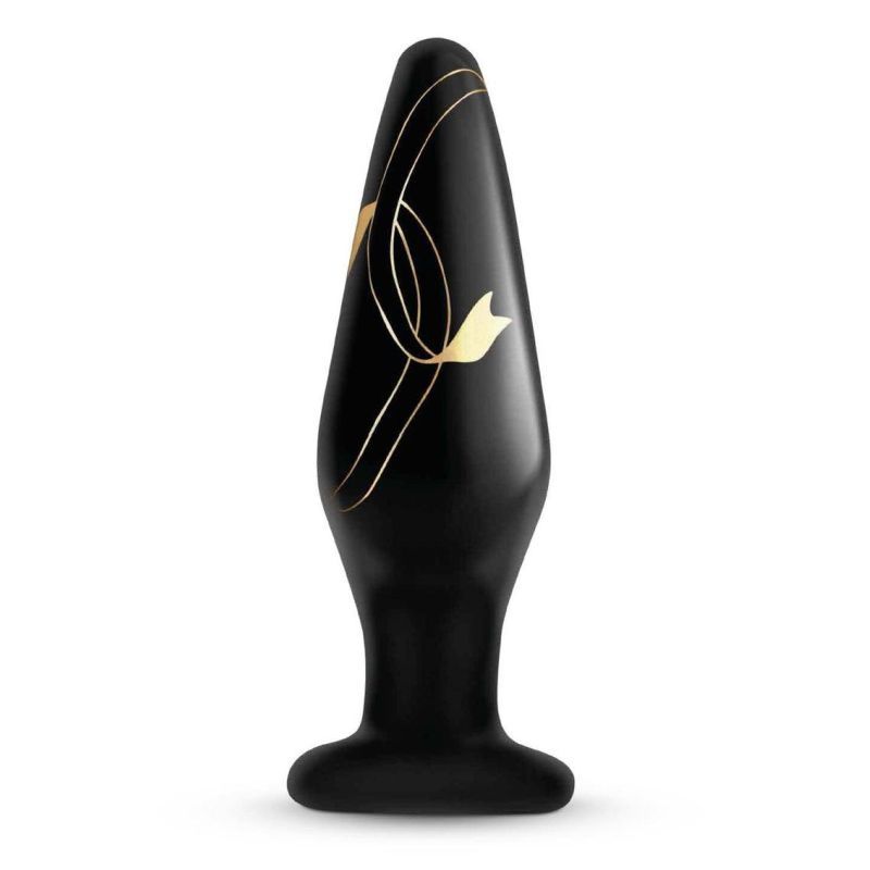 Secret Kisses Handblown Glass Plug 4.5 Inch